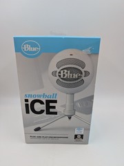 Blue Snowball iCE Plug Play USB Microphone Recording Streaming Podcast SEALED