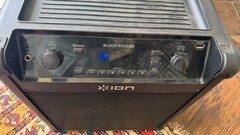 ION Rocker Max Portable PA Speaker Bluetooth 100W RMS 12in Driver Black