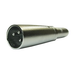 3p XLR male to 1/4 TRS female stereo balanced unbalanced Microphone Mic Adapter