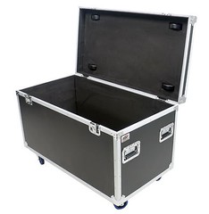 OSP Utility ATA Road Case 45″ Trunk Case 4″ wheels – Rubber Lined