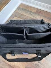 Vintage Solidex Multi-Compartment Audio Equipment Bag w/ Removable Strap
