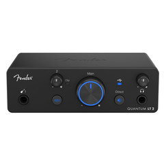Fender Quantum LT 2 2×2 24-bit Bus Powered USB-C Audio Interface w/Mic Preamp