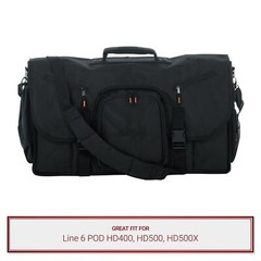 Gator Cases 25″ Messenger Bag fits Line 6 POD HD400, HD500, HD500X