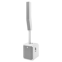 Electro-Voice EVOLVE 70 White Column Powered Speaker System Pair w Road Case