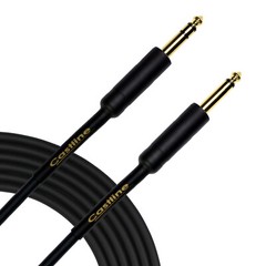 Castline Gold 1/4″ TRS 1/4″ TS Mogami 2549 Stereo/Mono Summing Cable Resistors