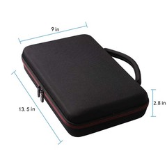 LTGEM Case Compatible with Akai 13.5″ L X 9″ W X 2.8″ H, Black+Grey