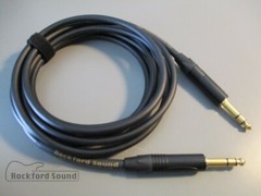 Mogami W2549 Neglex | 2.5 FT | Gold TRS to TRS Balanced Patch Cable