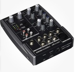Behringer Xenyx 502S 5-channel Analog Live Podcast Streaming Mixer – Damaged Box