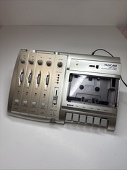 Tascam MF-P01 Analog 4 Track Cassette Recorder W/ Original Adapter