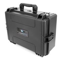 CASEMATIX 23″ Waterproof Hard Case with Custom Foam for Electronics & Tools
