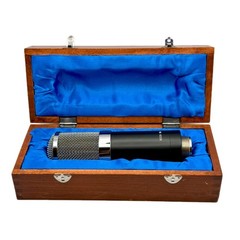 David Bock Audio 195 FET Large Diaphragm Condenser Microphone w Wood Case USA