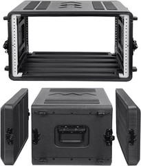 Durable 6U Rack Case with Microphone Storage – Perfect for Pro Audio Gear