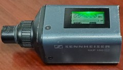 Sennheiser SKP100 G2 Wireless Mic Plug-On ENG Transmitter B: 626-662 MHz EW100P