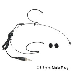 Double Earhook Headset Mic Headworn/Microphone/For For Wireless