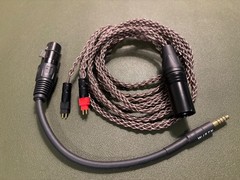 KK Cable HA-B Sennheiser HD660S/HD660S2/HD650/HD600 balanced 4-pin XLR cable