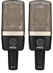 AKG C314 Multi-pattern Large-diaphragm Condenser Microphone – Matched Stereo