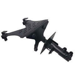 ProX X-LTF01BL Black Laptop Tray+VESA Monitor Mounting Bracket for Speaker Stand