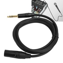 JORINDO XLR Male To 1/4in 6.35mm Male Jack Cable Balanced Signal Microphone Line