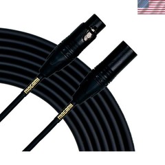 06 XLR to XLR Quad Conductor Patch Cable 6 feet with Gold Contacts, XLRM-XLRF…