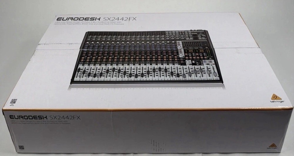 Behringer Eurodesk SX2442FX Mixer with Effects (Brand New)