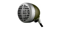 Shure 520DX „Green Bullet“ Harmonica Microphone