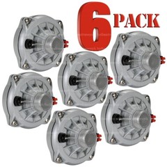 6 Pack JBL Selenium D250-X Hi-Quality 100-Watt RMS Compression Horn Driver D250X