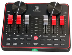G1 Audio Mixer Kit for Live Streaming Live Sound Card for Streaming Audio