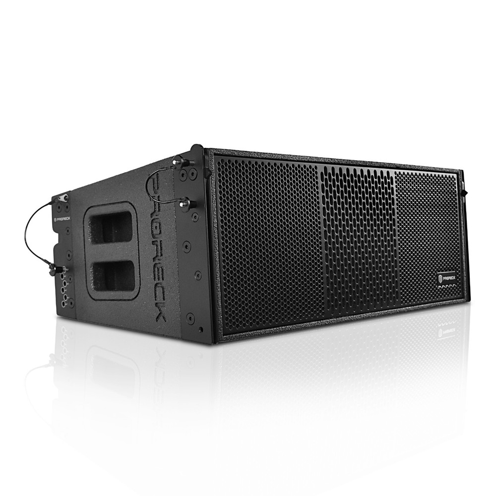 PRORECK Full Range Powered Line Array Speaker Dual 8“ 4000W P.M.P.O 208-AP