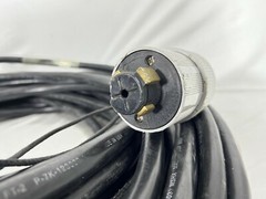 Hubbell 100FT 30A 600VA Male to Female 20A 250VAC/30A Power Cable #2320 (One)