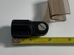 Vintage Microphone Holder for Stand Black Plastic Metal Screw 1980’s Japan Made