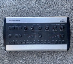 Behringer Powerplay P16-M 16-Channel Digital Personal Mixer CG01VFF Tested
