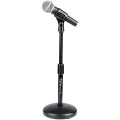 Gator Round Base Desktop Mic Stand | GFW-MIC-0501