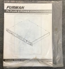 Furman PL-Plus C Power Conditioner Classic Series Manual