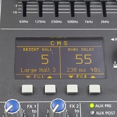 Dynacord CMS 600-3 Compact Mixing System 8-Channel USB Live Studio Mixer