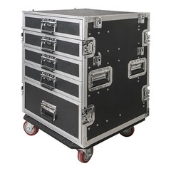 Sound Town 5-Drawer Stage / Studio Storage Road Case w/Two Tables STRC-PROW2T5D