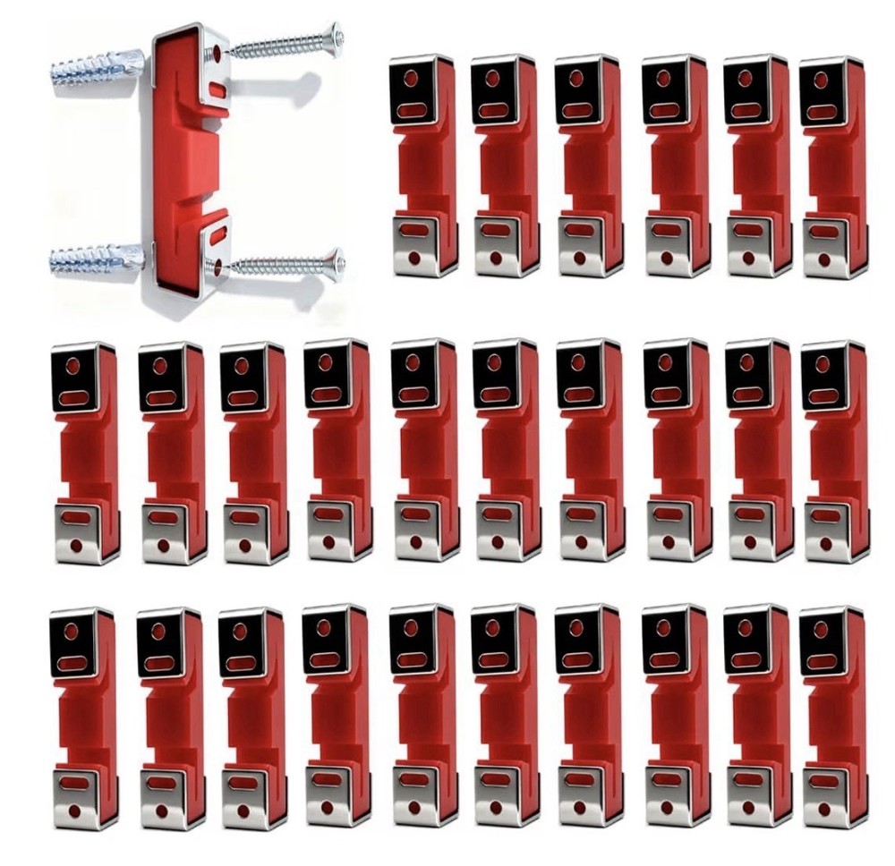 GELANZIWA 50 Pack Rubber Sound Isolation Clips Drywall Resilient Channel Screws