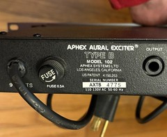 Aphex Aural Exciter Type B Model 102 2-Channel Rack Mount