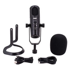 CAD Audio E90 Dynamic Front Address Broadcast mic w/XLR and USB