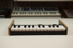 Roland Boutique Keyboard K-25m Oak Light Real Wood Sidepanels