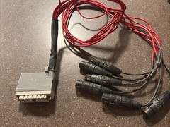 ELCO 56-Pin to 6 Neutrik XLR-F Breakout Snake – Pro Audio Multipin Cable