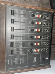 Teac Model 2 Audio Mixer 6 Channel Analog Mixer Powers On Not Fully Tested