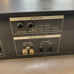 SONY DTC-A8 DAT Deck Audio Recorder Black Used