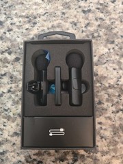 K9 Wireless Microphone Dual Set, Plug and Play, USB-C Lightning for Smartphone