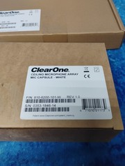 ClearOne Ceiling Microphone Array Analog-X, 1 Array (3 Channels), Bundle, White