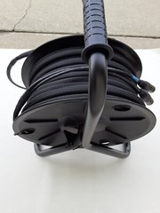 150 FT 2 Channel CAT5e Snake Tactical Shielded w/Neutrik Ethercon Digital onReel