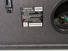 Onkyo SKC-980 Bookshelf Speakers Stereo Pair HiFi Home Audio Vintage