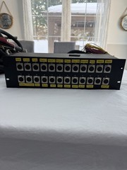 Rapco 24Ear Splitter Box Rack w/5ft Mon 50ft Main Microphone Split Snake