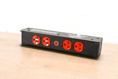 Whirlwind PL1-420 PowerLink Box w/ Powercon In/Out & Edison Receptacles CG01DY3