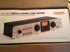 Warm Audio WA-MPX. 1-Channel Microphone Preamplifier WA-MPX 2023 – Silver/Black