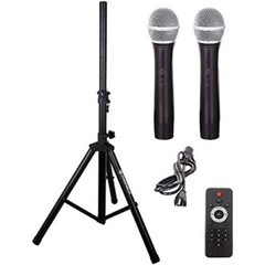 PRORECK Freedom 15 Loudspeaker 800W Portable Trolley DJ Stage Gig Wireless Mic